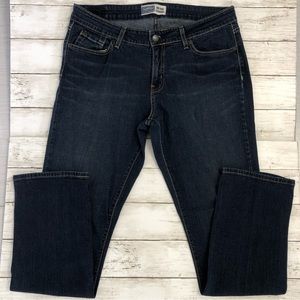 Signature by Levi Strauss & Co Women’s Mid  Rise Straight Jeans Size 14 M